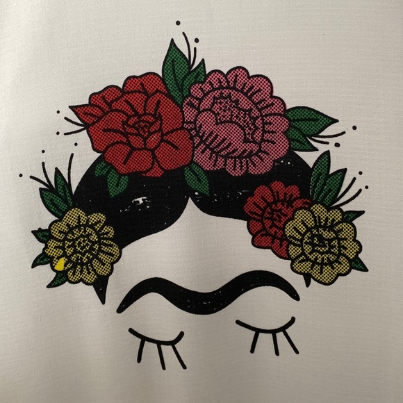 Frida Kahlo Imagery One-Piece Painter’s Jumpsuit Apron - Picture 8 of 12